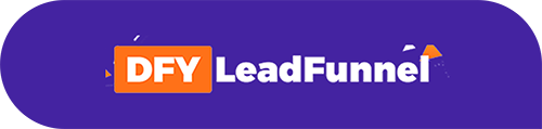 Logo of DFY Lead Funnel, for which Amit Verma designed a successful sales funnel