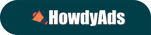 Logo of Howdy Ads, for which Amit Verma designed a successful sales funnel