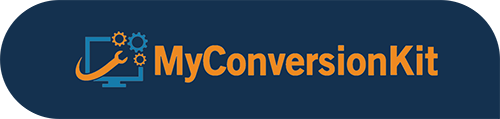 Logo of MyConversionKit, for which Amit Verma designed a successful sales funnel