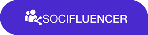 Logo of SociFluencer, for which Amit Verma designed a successful sales funnel