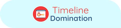 Logo of Timeline Domination, for which Amit Verma designed a successful sales funnel