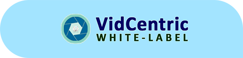 Logo of VidCentric, for which Amit Verma designed a successful sales funnel